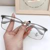 H6607 nuevo negocio casual retro moderno montura de cejas montura de gafas Sven para hombre montura completa miopía se puede combinar