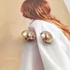 Botones Redondos Lisos Multicolores Estilo Británico de Hongo para Abrigos, Cárdigans, Trajes, Suéteres Tejidos, Botones Metálicos