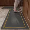 Nuevo Estilo Chino Flor y Pájaro Cocina Diatomeas Alfombrilla Hogar Absorción de Agua Absorción de Aceite Resistente al Desgaste Alfombrilla Anti-suciedad Anti-manchas Alfombrilla Larga