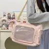 Bolso bandolera de estilo ins japonés de alta apariencia para chicas, gran capacidad, estilo universitario, ligero, adecuado para el uso diario, bolso de hombro
