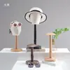Loja de Roupas Suporte para Chapéu Exibição Adereços Decorativos Enfeites de Vitrine Rack de Chapéu de Plástico Suporte Interno Rack de Exibição para Pendurar Chapéus