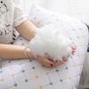 Núcleo de almohada al por mayor, almohada de terciopelo de plumas para hotel, almohada para el cuello para adultos, almohada para dormitorio de estudiantes solteros
