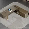 Escritorio de Jefe Escritorio de Oficina Lujo Alto Gama Oficina Moderno Simple Escritorio de Gerente Supervisor Muebles de Escritorio Ejecutivo de Alta Gama