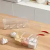 Set Combinado de Cajas de Condimentos, Frascos de Condimentos con Múltiples Compartimentos y Tapas, Frascos de Condimentos para Cocina Doméstica, Frasco de Sal, Caja de Condimentos