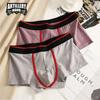 Roupa Íntima Masculina Artilleryman Algodão Listrado Atacado Cintura Baixa Ajuste Slim Explosão Cuecas Boxer Masculinas Respiráveis Podem Ser Dropshipping