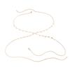 Design personalizado Cold Style Chest Chain Pure Desire Style Sexy European and American Women's Holiday Bikini Body Chain