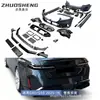 Adequado para BMW Série 5 G60G68 modificado para o modelo G90M5, para-choque dianteiro, para-choque traseiro, saias laterais, kit completo de carroceria