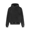Roupas Masculinas Jiayiku 2026 Outono/Inverno Moletom com Forro de Lã de Estilo Funcional e Design Desconstruído, Moletom Pesado Lavado Estilo Americano