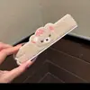 Adesivos de Franja Sem Costura de Gatinho para Mulheres, Ferramenta de Arrumar Cabelo da Testa de Verão, Adesivos de Tecido Cartoon para Maquiagem e Lavagem do Rosto