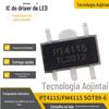 PT4115./K SOT89-5 patch LED Buck driver de corrente constante IC FM4115 rico 1.2A 30V