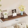 Estante de pared de madera maciza, decoración para comedor, sala de estar, TV, fondo de pared, partición de una palabra, tablero de almacenamiento, estantería colgante de pared