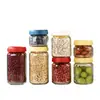 Tarros Sellados de Cocina para el Hogar Botellas Selladas para Restaurante Tarros de Almacenamiento Sellados de Vidrio Cuadrados Botellas de Almacenamiento de Dulces para Productos Secos Venta al por Mayor