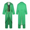 Fiesta de carnaval transfronteriza, disfraz de esmoquin, San Patricio irlandés. Cosplay para fiesta del Día de San Patricio, atuendo festivo para actuación