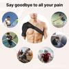 Mejor Férula Deportiva para Hombro con Soporte de Compresión para Hombres y Mujeres, Soporte de Hombro Ajustable para Hombro Dislocado y Cuello