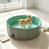 Piscina plegable para agua de mascotas, bañera para perros, baño grande para perros, stock del fabricante, tablero de PP engrosado, etiquetado privado transfronterizo
