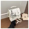 Mochila Fashionável e Versátil Estilo College, Mochila Escolar Estudantil Fofa Estilo Coreano em Formato de Estrela, Bolsa Transversal de Ombro Multifuncional para Mulheres