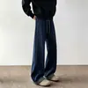 Pantalones de Chándal a Cuadros Patchwork Americano para Hombre Estilo Nuevo 2026 Pantalones de Pierna Recta Sueltos de Alta Gama Pantalones Casuales Versátiles de Pierna Ancha