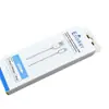 Cable de Datos Caja de Cartón Blanco Kraft Caja con Gancho Impresión a Color Personalizado Pequeña Escala Venta al por Mayor Logo Impreso
