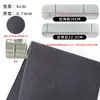 Atacado do Fabricante Acessórios de Elástico com Borda de Gancho Preto e Branco Elástico Liso Largo Plano 2,5 cm Elástico de Crochê Retardante de Chama