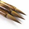 Pincel de bambú marrón y pelo de oveja, pelo de lobo, escritura especial, cara, cuerpo, cuerpo europeo, sauce, escritura regular, escritura corriente, escritura oficial, pluma especial