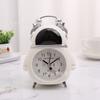 Reloj despertador de campana de astronauta creativo de moda, reloj despertador silencioso, estudiantes, dormitorio infantil, mesita de noche, reloj de escritorio