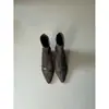 Botines de Tacón Grueso Estilo Retro Francés con Punta y Tiras Cruzadas para Mujer, Nuevo Modelo Otoño/Invierno 2026