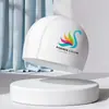 Gorros de Natación al por Mayor Impermeables Transpirables Cómodos Recubiertos de PU Fábrica de Gorros de Natación Suministros de Natación Gorros de Natación Grandes para Adultos Hombres y Mujeres