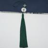 Colgante de abanico con borlas antiguas, directo de fábrica, con hebilla Ruyi Ping An, colgante antiguo, bricolaje, Hanfu, prensado.