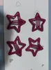 Presilha de Cabelo Estrela Dopamina Y2K Presilha de Cabelo Estrela de Cinco Pontas Fofa para Meninas Presilha de Cabelo Cor Doce Ins Presilha BB Presilha para Franja