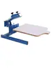 Máquina Manual Ajustable de Serigrafía Plana para Pantalla Plana Fabricante Impresora de Pantalla para Ropa Máquina Manual de Impresión Textil Monocolor