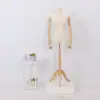 Maniquíes de Exhibición, Maniquíes para Tiendas de Ropa Femenina, Maniquíes para Vestidos de Novia, Maniquíes de Medio Cuerpo, Base de Madera Maciza, Maniquíes Colgantes de Mano Estilo Coreano