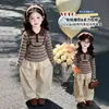 Conjunto de primavera y otoño para niña 2026 nueva sudadera infantil elegante y a la moda para bebés, perfecta para principios de otoño, se ve increíble