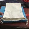 Bolsa de algodão personalizada transfronteiriça com logotipo impresso, bolsa com cordão para novelos de lã, bolsa com cordão para novelos de lã