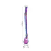 Cuchara Popote de Acero Inoxidable 304 Transfronteriza, Cuchara Mezcladora de Doble Propósito para Café y Bebidas, Popote Mezclador y Colador de Jugos al por Mayor