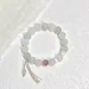 Nuevo Pulsera Ojo de Gato Retro Chino Estilo Frío Simple Nicho Estilo Literario Moda Versátil Pulsera para Novia