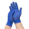 Guantes de trabajo de nailon protectores universales para las cuatro estaciones al por mayor de fábrica de cuentas dispensadoras de 13 pines, resistentes al desgaste, antideslizantes y transpirables