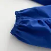 Ins Ropa de Mujer al por Mayor Estilo Europeo y Americano Transfronteriza Otoño Nuevo Casual Manga Larga Cuello Alto Botón Decorado Chaqueta Abrigo de Nylon