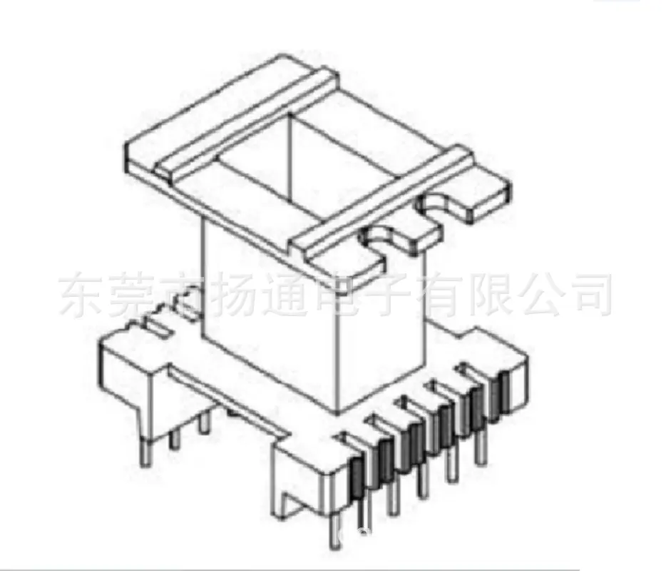EE4220骨架 立式6-6 0.45 0.7