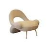 Sillón Sofá de Diseño Sala de Estar Apartamento Pequeño Balcón Silla de Ocio Italiana Silla Individual Silla de Recepción Salón de Belleza B&B Hotel