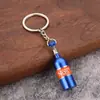 Llavero de Coche Modificado Llavero de Botella de Nitrógeno Nos para Coche Modificado Llavero Decorativo de Botella de Gas Nos