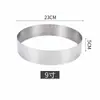 Anillo Redondo para Mousse al por Mayor Herramientas para Hornear Anillo Redondo Espesado para Pastel Mousse Tiramisú Cheesecake