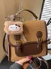 Mochila Simple Retro de Aspecto Elegante Estilo Coreano para Mujer 2025 Invierno Nuevo Estilo Preppy Nicho Bolsa de Viaje Casual