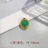 Contas Espaçadoras Antigas de Zircônia Banhadas a Ouro Formato de Cabaça DIY Casal Melhor Amigo Combinando Caixa Bolsa Pingente Pequenos Acessórios Atacado