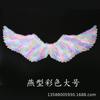 Alas de Plumas de Ángel para Niños Adultos Accesorios Halloween Alas de Diablo Actuación Escénica Venta al por Mayor Transfronteriza