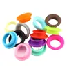 Tijeras de Peluquería Profesionales de Silicona en Forma de Campana, Tijeras para Mascotas, un Par de Tijeras Coloridas con Anillos para Dedos, 14 Colores Disponibles, Alta Elasticidad