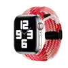 Adequado para pulseira apple iwatch apple ajustável trançada 8 pulseira apple fivela dobrável sucção magnética pulseira ultar
