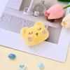 Oso de peluche dulce y relajante, muñeco de peluche tridimensional, oso de dibujos animados macarrón, accesorios de producto semiacabado al por mayor