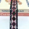 4cm de Largura Novo Modelo Venda Direta de Fábrica Losango Lantejoula Duas Cores Bordado Acessórios Renda Decote Punhos Acessórios para Saia