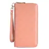 Nova Carteira 2025 Estilo Coreano Fofa Porta-Moedas Longo Grande Capacidade Feminina com Múltiplos Zíperes Clutch Bolsa para Celular para Mulheres