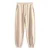 Suministro transfronterizo exclusivo de pantalones deportivos de felpa para hombre de talla grande de 380 g, disponibles en múltiples colores, en stock desde la fábrica de origen